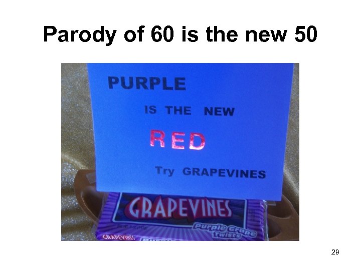 Parody of 60 is the new 50 29 