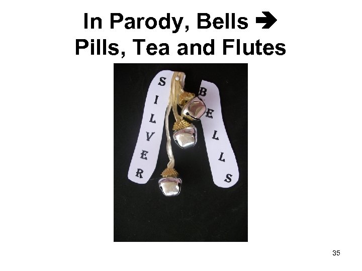 In Parody, Bells Pills, Tea and Flutes 35 