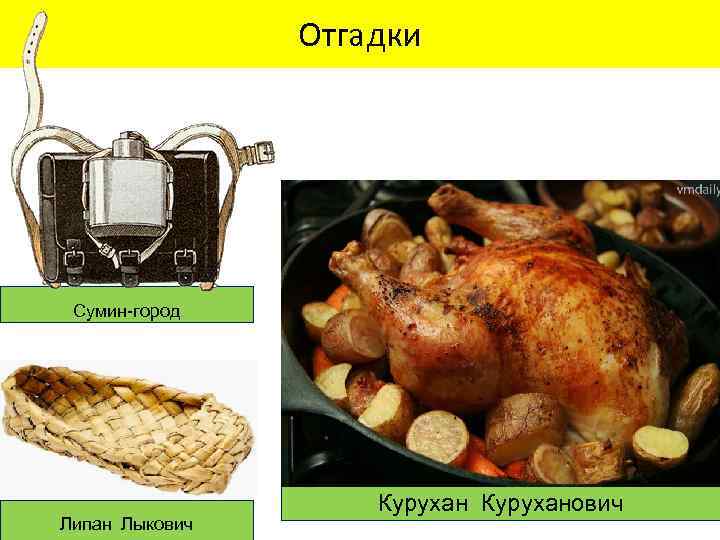 Отгадки Сумин-город Липан Лыкович Куруханович 