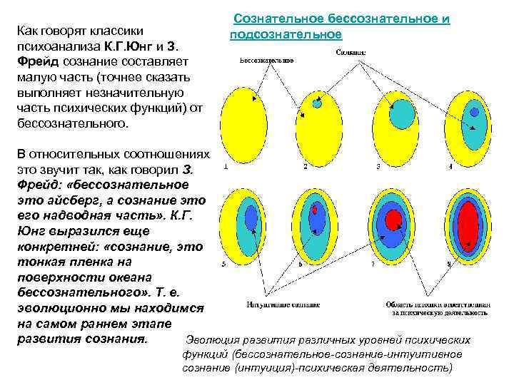  Сознательное бессознательное и подсознательное Как говорят классики психоанализа К. Г. Юнг и З.