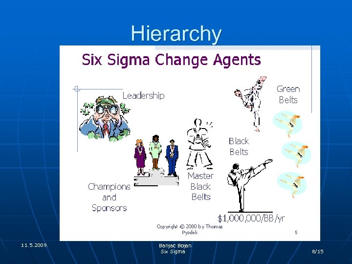 Hierarchy 11. 5. 2009. Banjac Bojan Six Sigma 8/15 