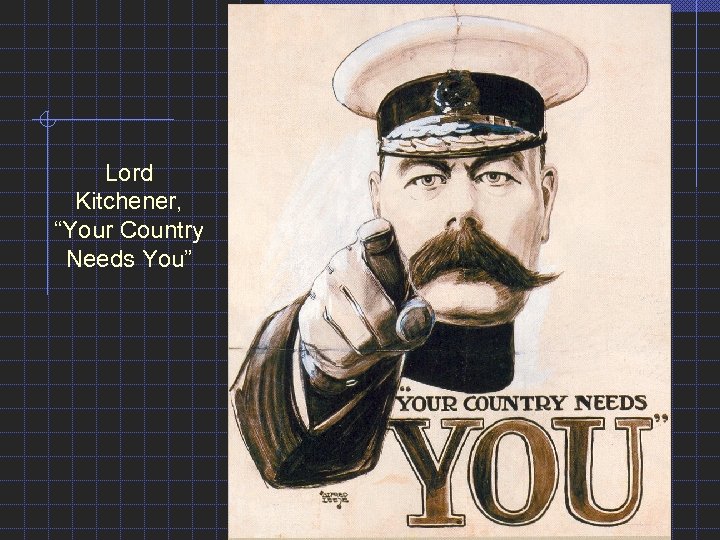 Lord Kitchener, “Your Country Needs You” 