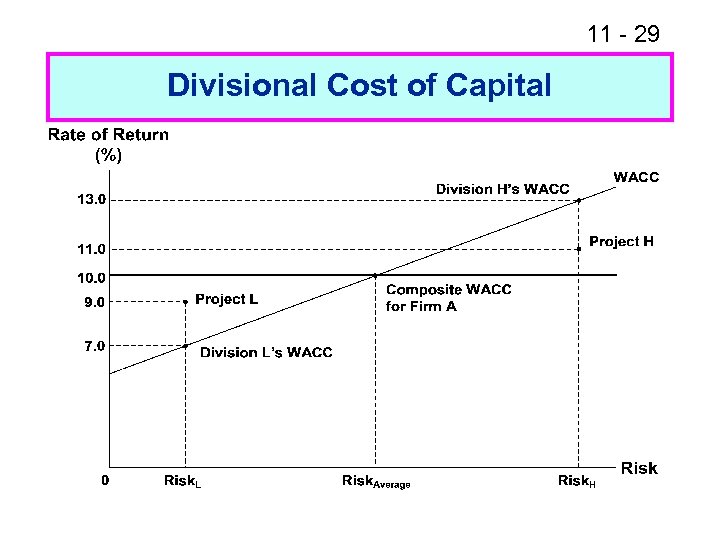 11 - 29 Divisional Cost of Capital 