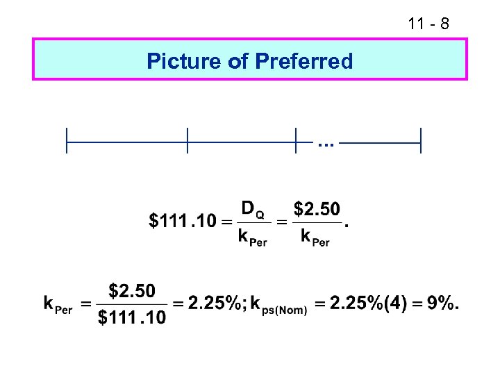 11 - 8 Picture of Preferred. . . 