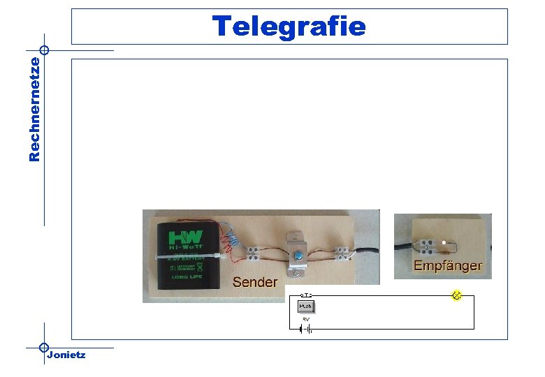 Rechnernetze Telegrafie Jonietz 