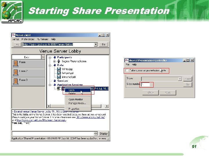 Starting Share Presentation 91 