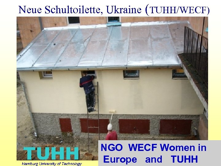 Neue Schultoilette, Ukraine (TUHH/WECF) NGO WECF Women in Europe and TUHH 