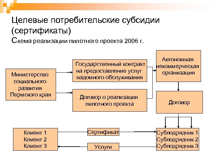 Презентация социального пилотного проекта