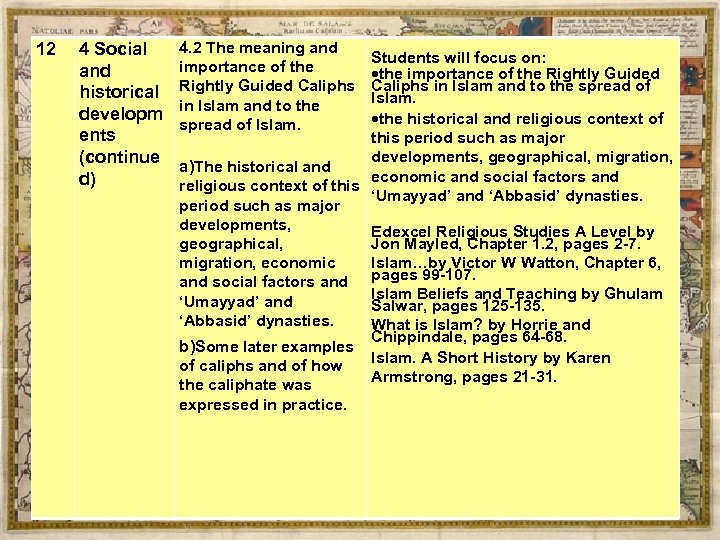 12 4 Social and historical developm ents (continue d) 4. 2 The meaning and