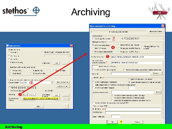 Archiving Ž ‘ Œ ’ “ Archiving ” 