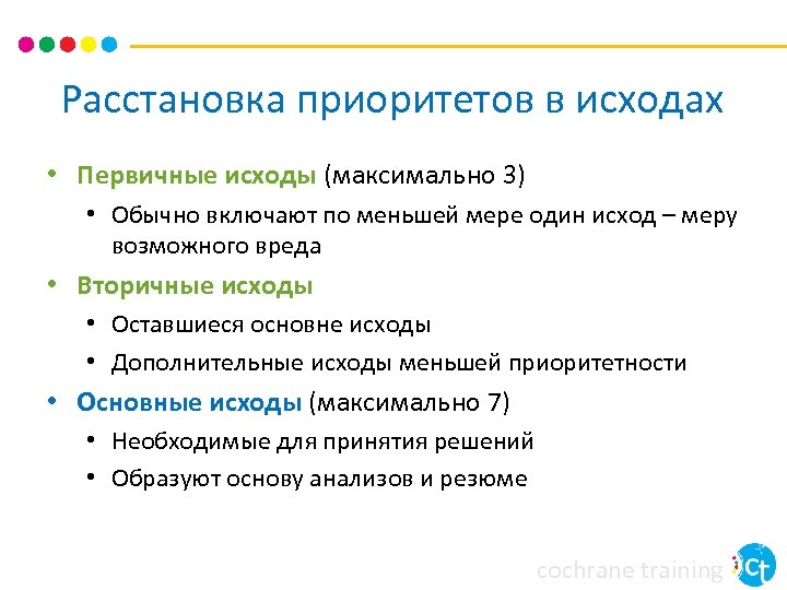 Расстановка приоритетов презентация