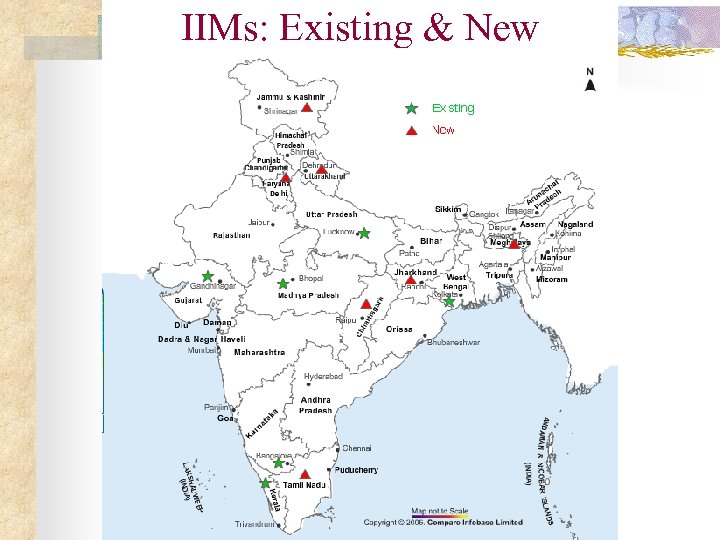 IIMs: Existing & New 