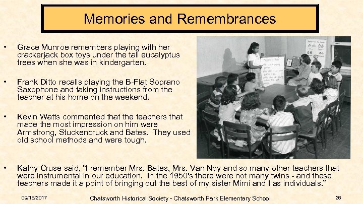 Memories and Remembrances • Grace Munroe remembers playing with her crackerjack box toys under