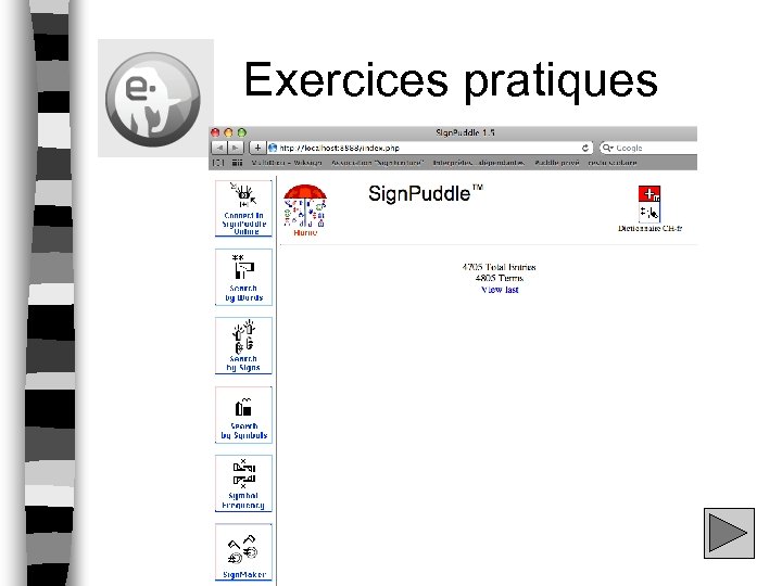 Exercices pratiques 