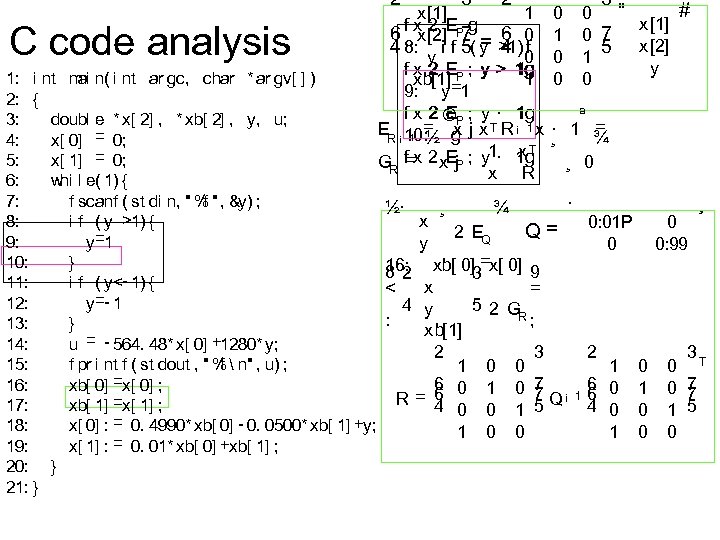2 C code analysis ai 1: i nt m n( i nt ar gc,