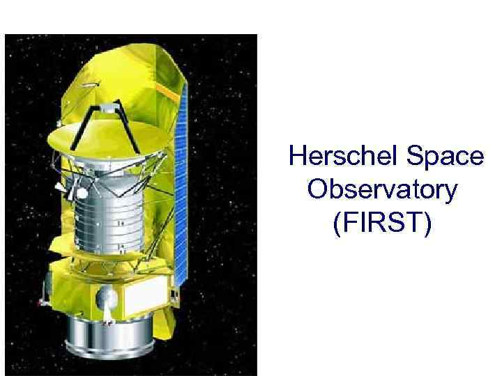 Herschel Space Observatory (FIRST) 