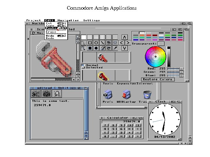 Commodore Amiga Applications 