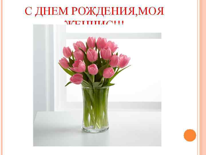 С ДНЕМ РОЖДЕНИЯ, МОЯ ЖЕНЧИС!!! 