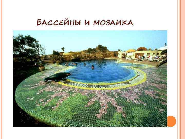 БАССЕЙНЫ И МОЗАИКА 