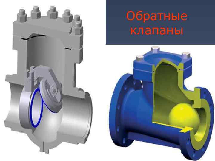 Обратные клапаны 