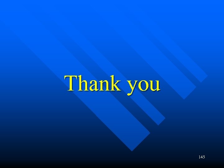 Thank you 145 