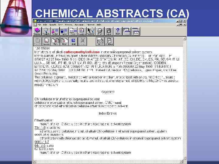 Chemical abstracts. Как найти ссылку на патент в Chemical abstracts. Chemical abstracts service. CAS номер что это. Slow Chemical в каком филье играла.