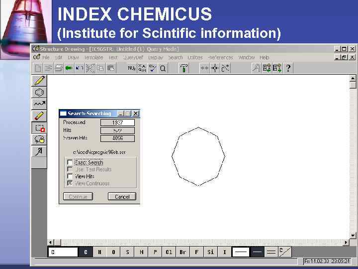 INDEX CHEMICUS (Institute for Scintific information) 