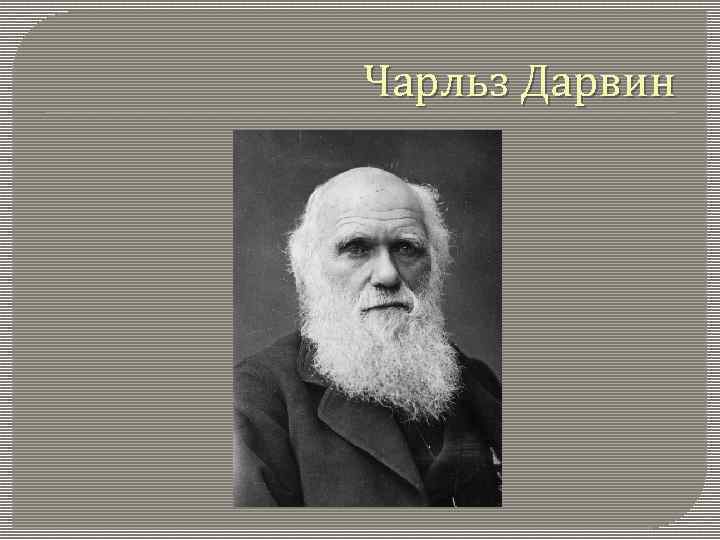 Чарльз Дарвин 