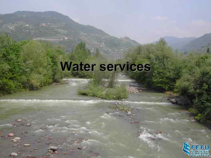 Water services 