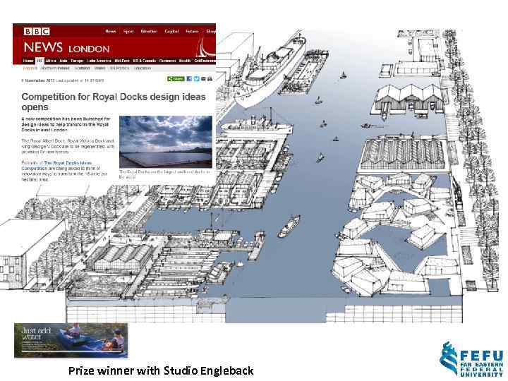 Prize winner with Studio Engleback 