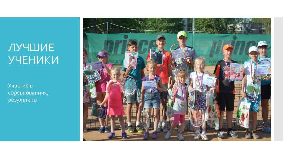ЛУЧШИЕ УЧЕНИКИ Участие в соревнованиях, результаты 
