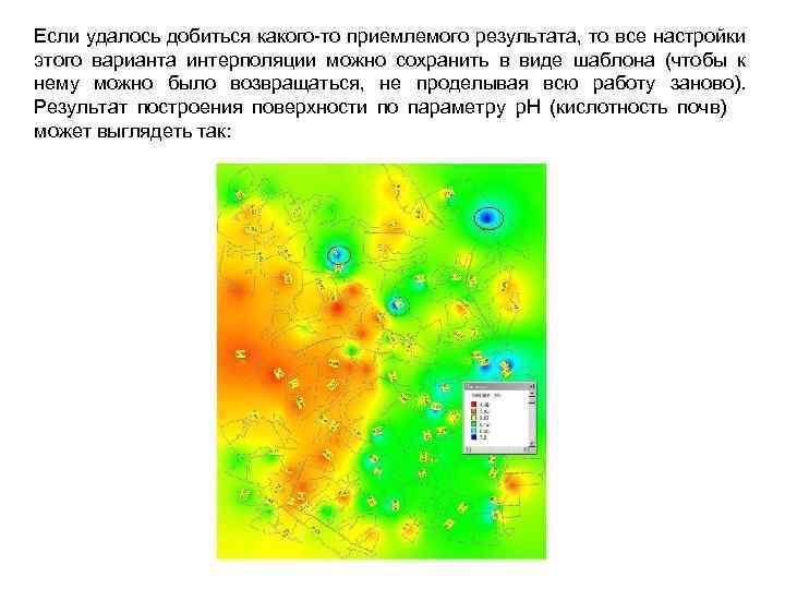 Если удалось добиться какого-то приемлемого результата, то все настройки этого варианта интерполяции можно сохранить