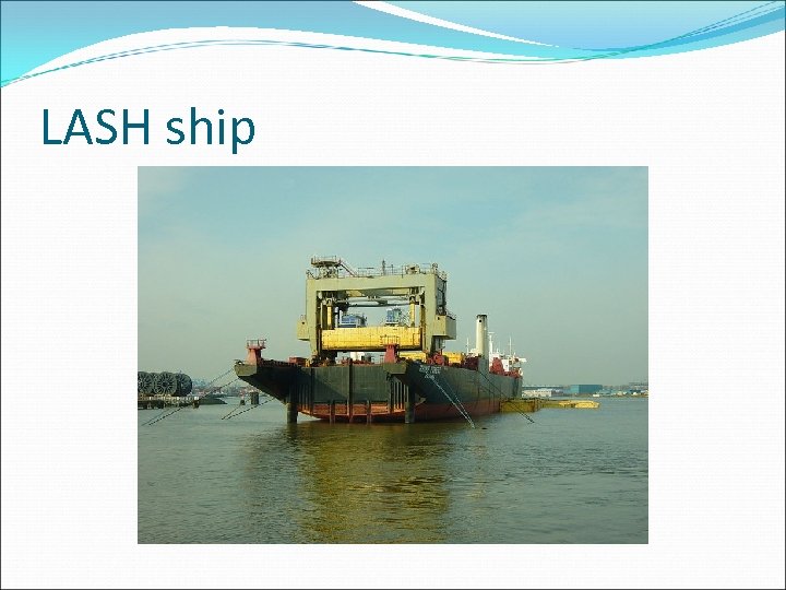 LASH ship 