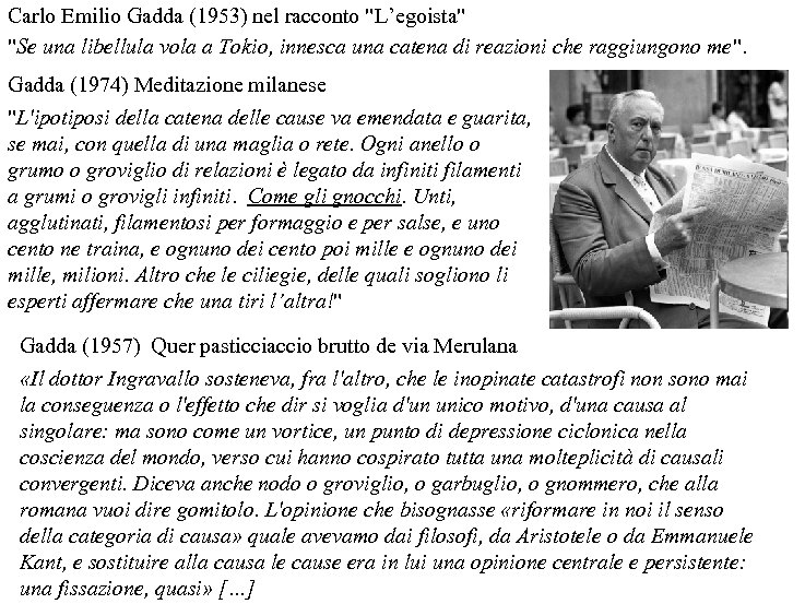 Carlo Emilio Gadda (1953) nel racconto 