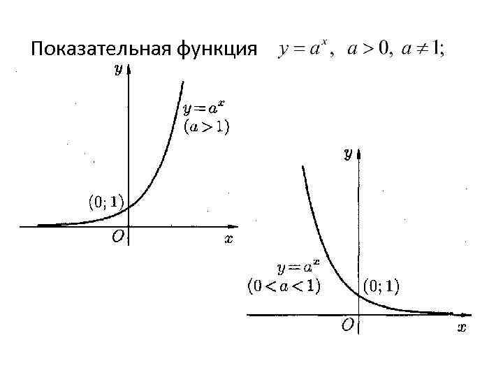 Основные функции рисунка. Степенная функция. Экспоненциальная функция. Показательная функция движение Графика. Схематический график показательной функции.