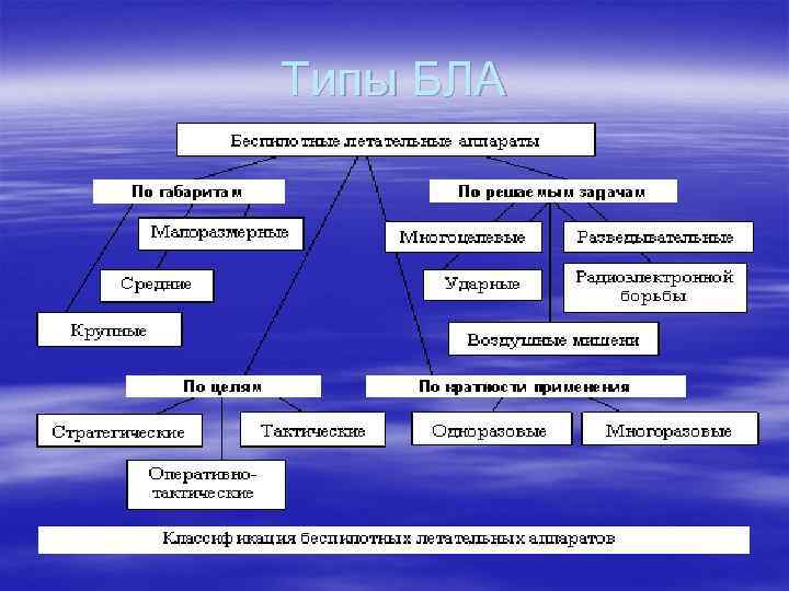 Типы БЛА 