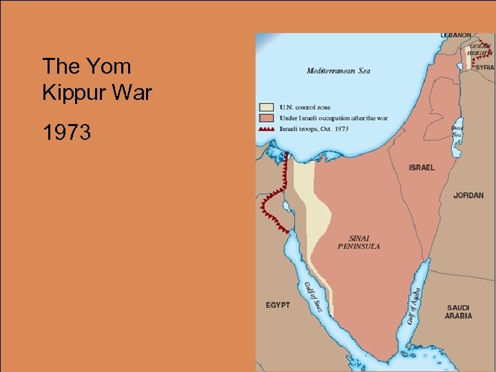 The Yom Kippur War 1973 