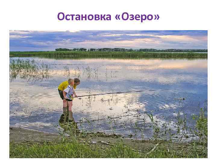 Остановка «Озеро» 