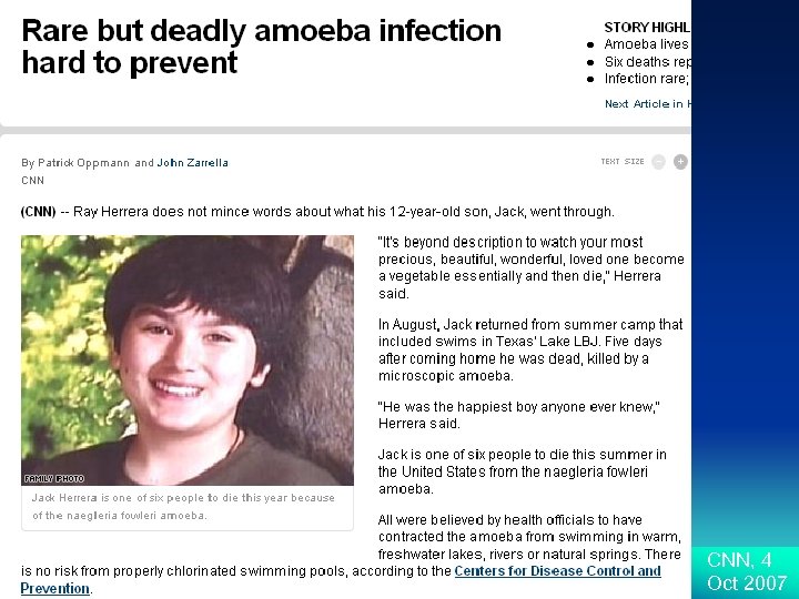 CNN, 4 Oct 2007 