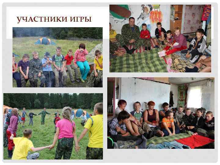 УЧАСТНИКИ ИГРЫ 