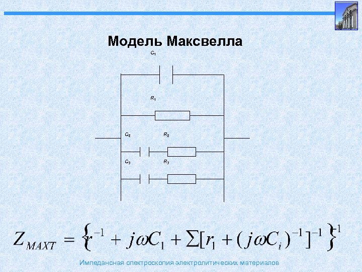 Импедансная диаграмма электрохимической ячейки