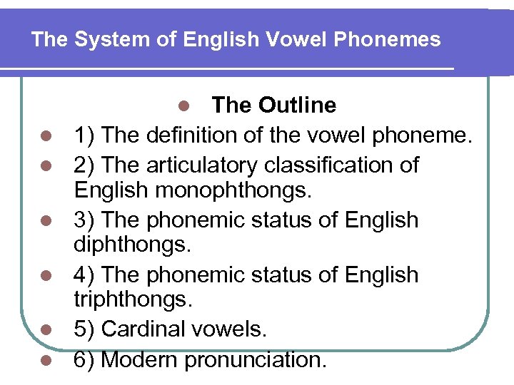 Есть проблемы на английском. General classification of English Vowel phonemes. System of English phonemes. The System of English consonants. English consonant phonemes.