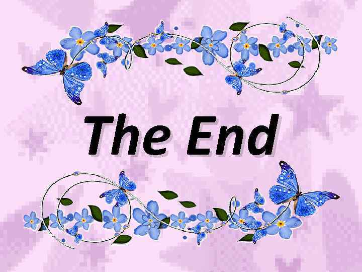 The End 