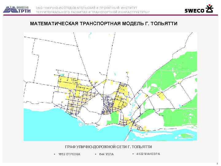 ЗАО “НАУЧНО-ИССЛЕДОВАТЕЛЬСКИЙ И ПРОЕКТНЫЙ ИНСТИТУТ ТЕРРИТОРИАЛЬНОГО РАЗВИТИЯ И ТРАНСПОРТНОЙ ИНФРАСТРУКТУРЫ” МАТЕМАТИЧЕСКАЯ ТРАНСПОРТНАЯ МОДЕЛЬ Г.