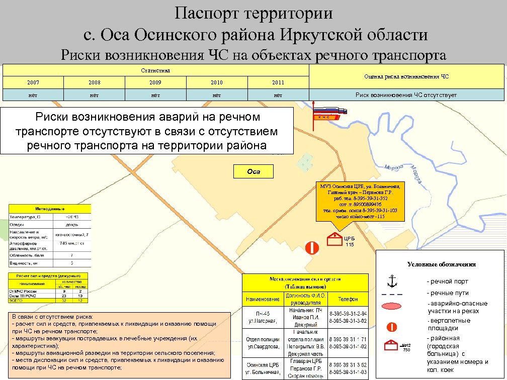 Карта села оса иркутской области