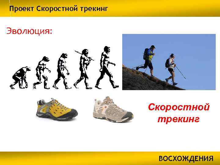 Проект Скоростной трекинг Эволюция: Скоростной трекинг ВОСХОЖДЕНИЯ 