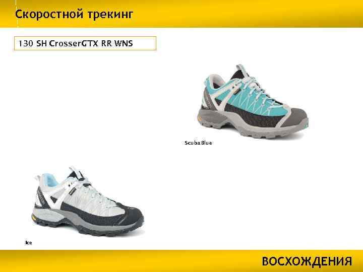 Скоростной трекинг 130 SH Crosser GTX RR WNS Scuba Blue Ice ВОСХОЖДЕНИЯ 