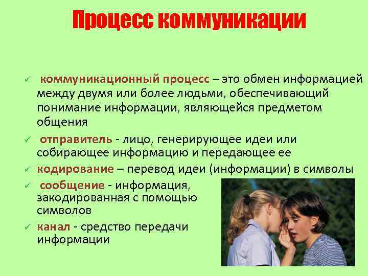 Пр. Процесс коммуникации Основные термины ü ü ü коммуникационный процесс – это обмен информацией