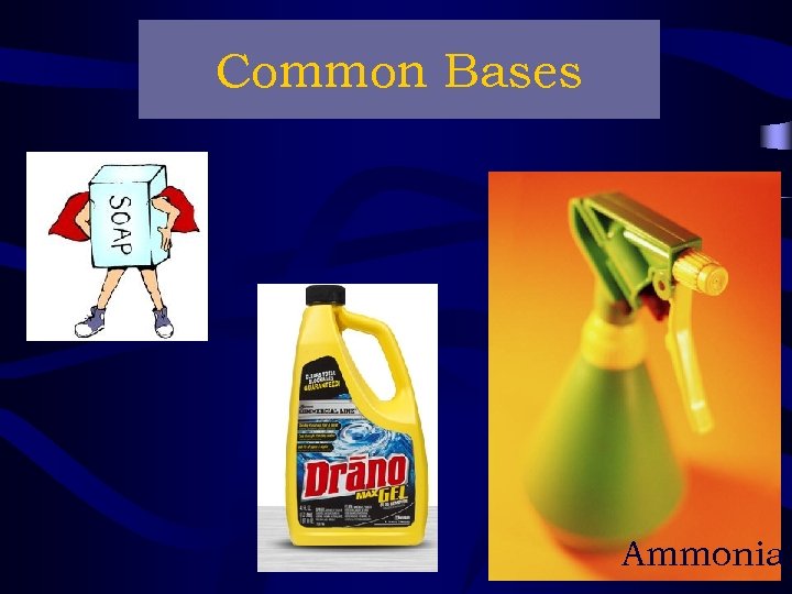 Common Bases Ammonia 