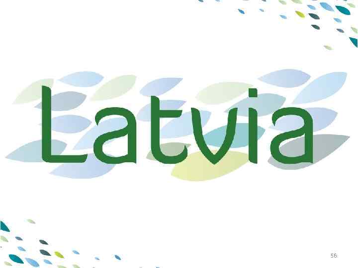 PPT template Latvija 56 